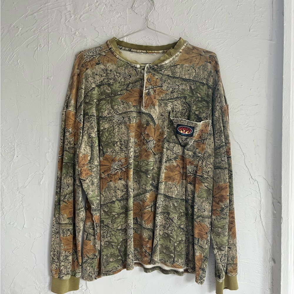Rasco 90s Camo Long Sleeve Shirt